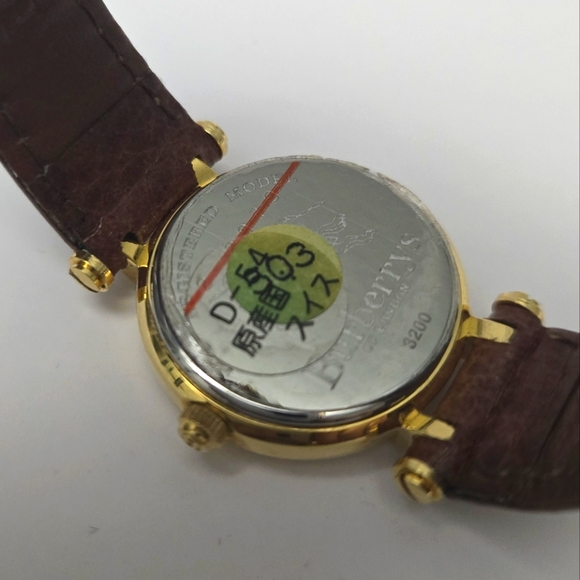 Burberry Watch 3200 24mm quartz gold Plated - Picture 7 of 8